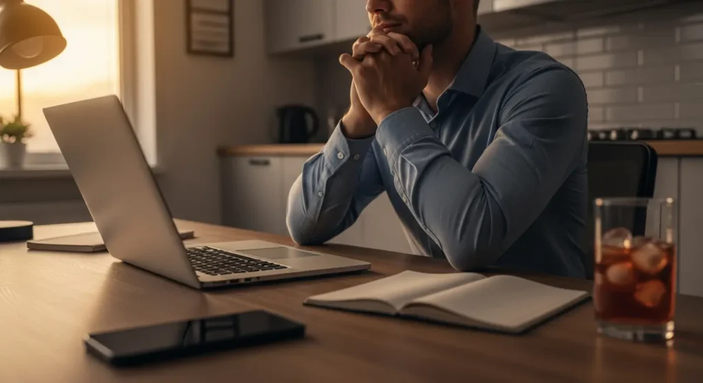 why do I drink after work achiever pattern dopamine reward loop
